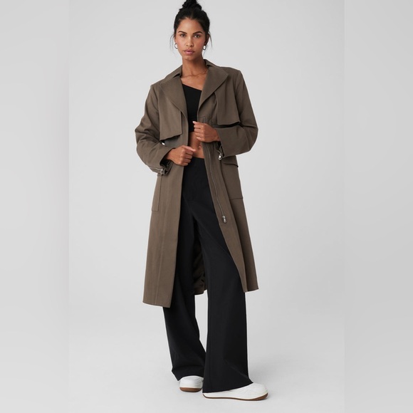 ALO YOGA Formation Trench Coat - Picture 5 of 9